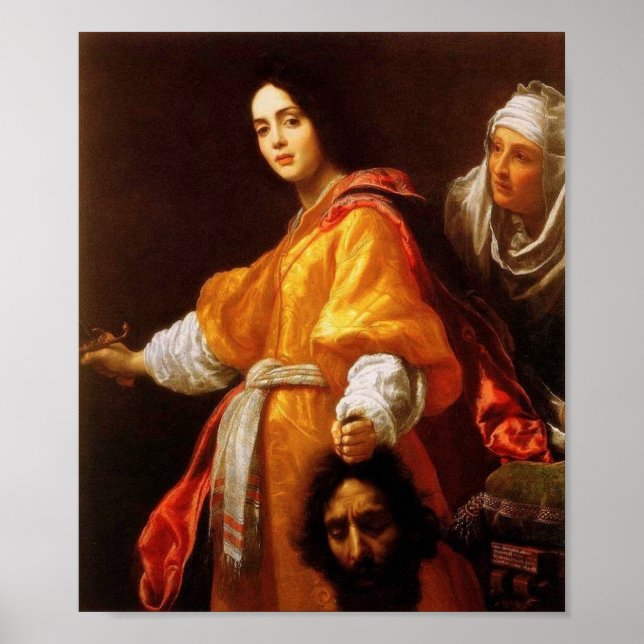 Salome with the head of John the Baptist Poster (Front)