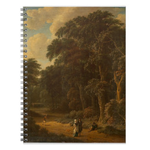 Salomon Rombouts - Forest Landscape with Forest... Notebook