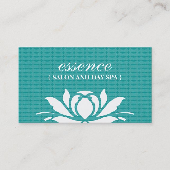 Salon and Day Spa Business Cards (Front)