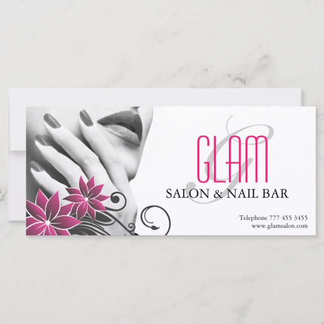 Salon and Spa Gift Certificate (Front)