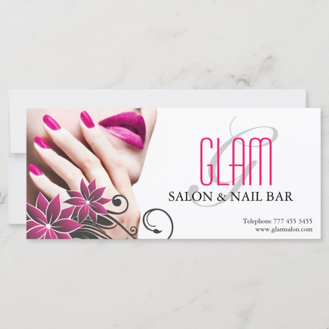 Salon and Spa Gift Certificate (Front)