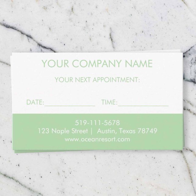 Salon Appointment Card (Creator Uploaded)