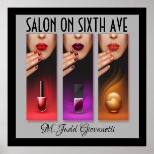 Salon Art Poster