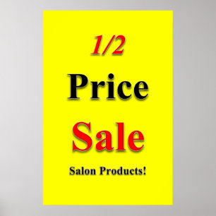 Salon Barbershop Posters 1/2 Price Sale Products