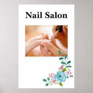 Salon Barbershop Posters Nail Salon