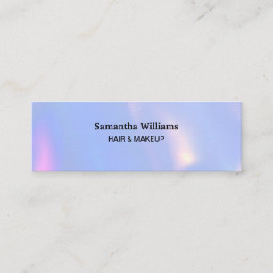Salon Beautician Makeup Mini Business Card