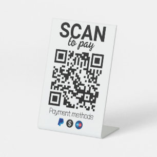Salon & Beauty QR Code Sign Social Media, Review