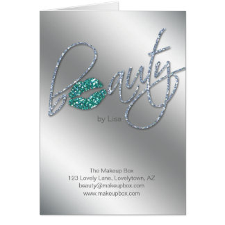 Salon Brochure Beauty Makeup Artist Cosmetologist