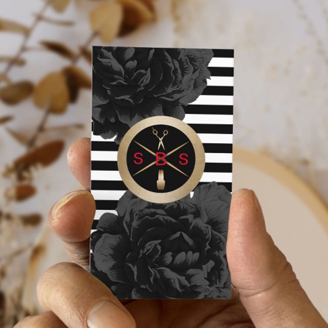 Salon Building Solutions Social Media Modern Business Card (Creator Uploaded)