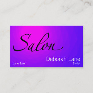 Salon Business Card