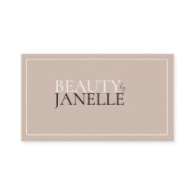 Salon Business Card Hair Salon Stylist