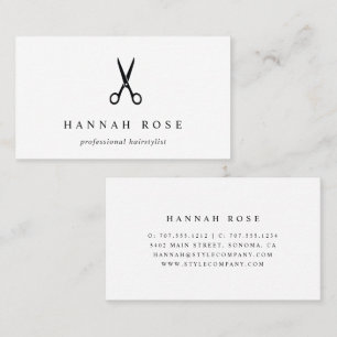 Salon Business Promotional Business Card