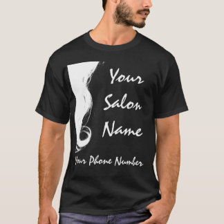 Salon business t-shirt, template T-Shirt