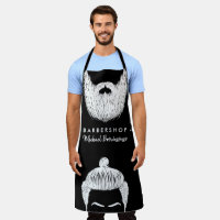 Salon Clothing Moustache Beard Hair Barber