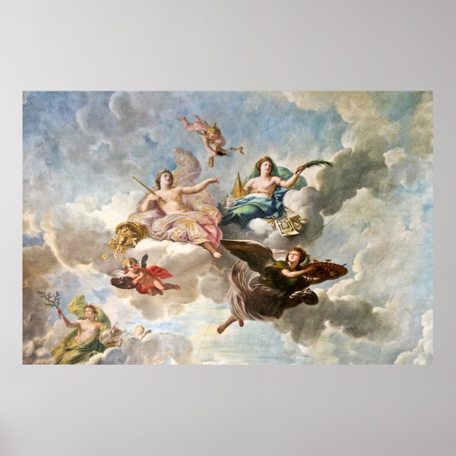 Salon de l'Abondance - Subdued Version Poster (Front)