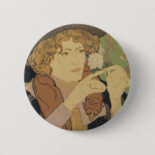 Salon des Cent 6 Cm Round Badge