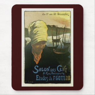 Salon Des Cent ~ Etudes de F. Gottlob Mouse Pad