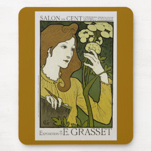 Salon des Cent ~ Exposition de E. Grasset Mouse Pad