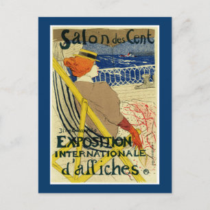Salon des Cent ~ Exposition Internationale Postcard