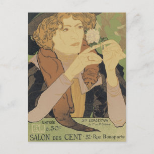 Salon des Cent Postcard