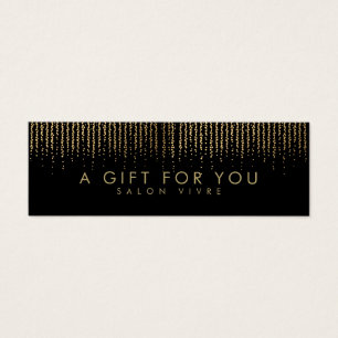 Salon Gift Card Minimalist Modern
