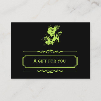 Salon Gift Certificate (Dark Olive Green)