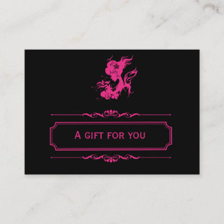 Salon Gift Certificate (Deep Pink)