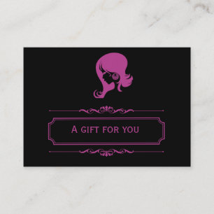 Salon Gift Certificate (Plum)