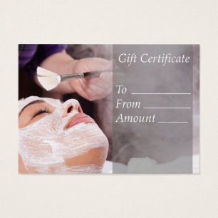 Salon Gift Certificate Voucher Coupon