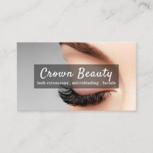 Salon Microblading , Eyebrows, Permanent Makeup Business Card