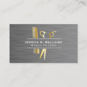 Salon Modern Luxe Appointment Card