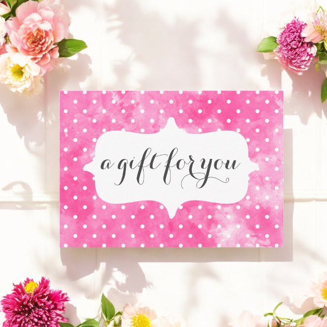 Salon Pink White Gift Certificate (Creator Uploaded)