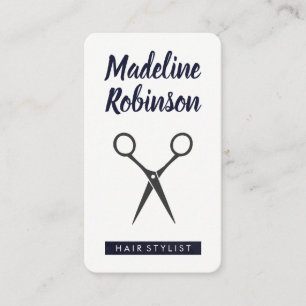 Salon Shears (Grey) Appointment Card