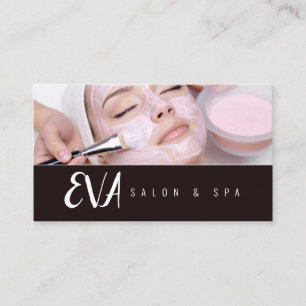 Salon & Spa Aesthetician Business Card