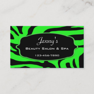 Salon & Spa Business Card