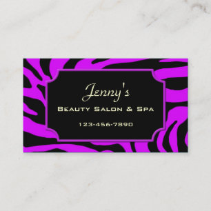 Salon & Spa Business Card