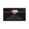 Salon Spa Business Card purple heart rhinestone