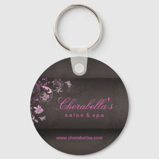 Salon Spa Butterfly Key Chain Gift pink