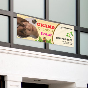Salon & Spa Grand Opening Banner