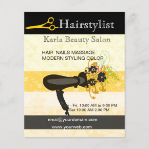 Salon & Spa Hairstylist Flyer