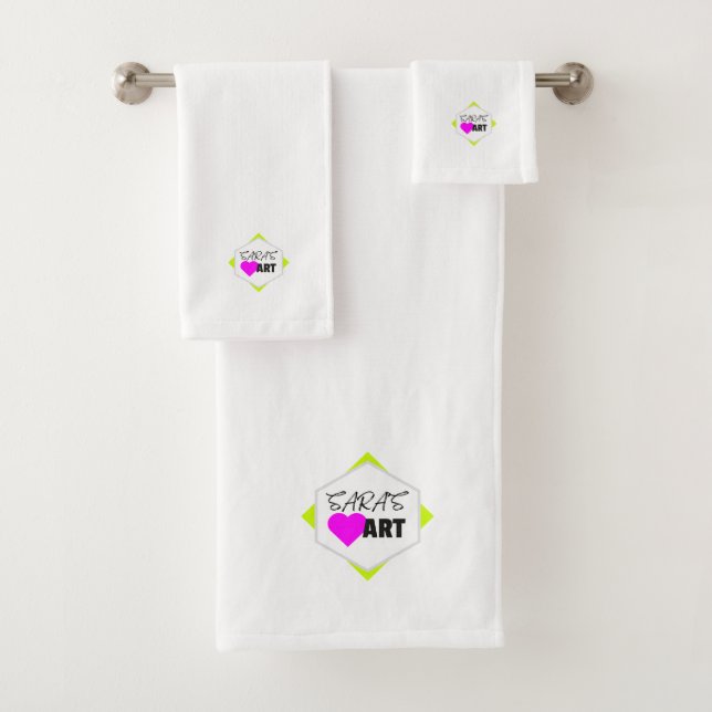 Salon Spa Logo Towel (Insitu)