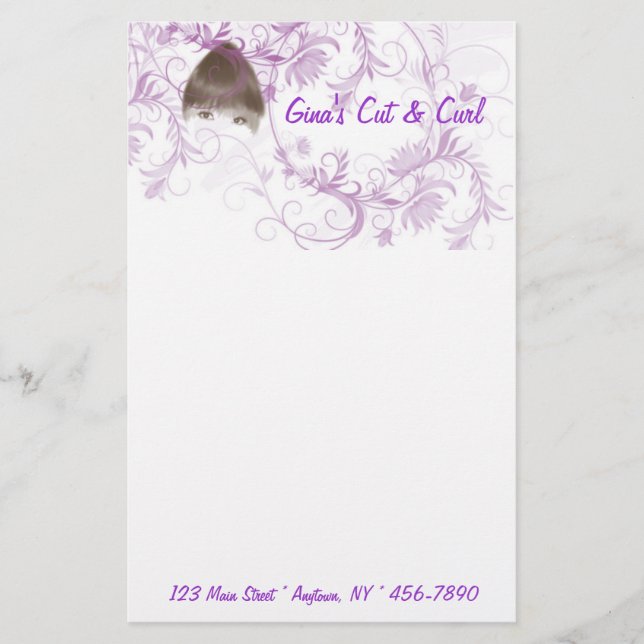 Salon Stationery (Front)