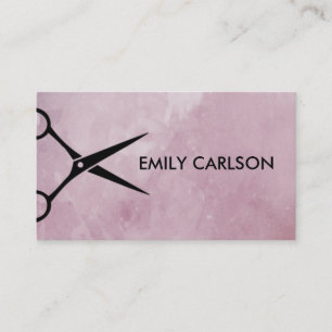 Salon Stylish Grunge Business Card