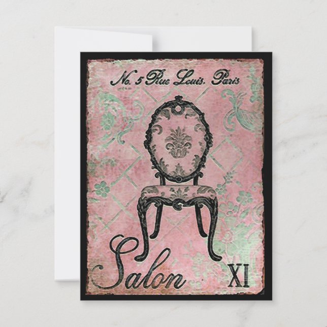 Salon XI ~ Invitations (Front)