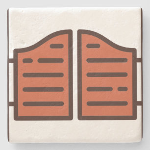 saloon stone coaster