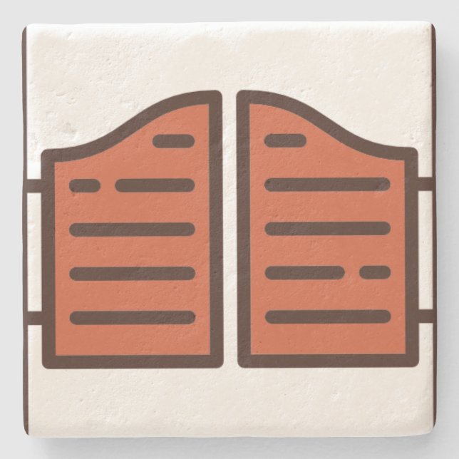 saloon stone coaster (Front)