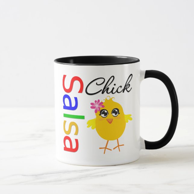 Salsa Chick Mug (Right)