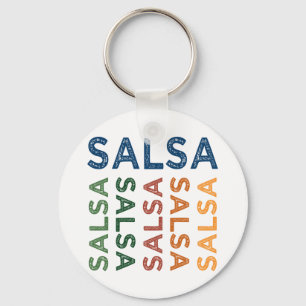 Salsa Cute Colourful Key Ring