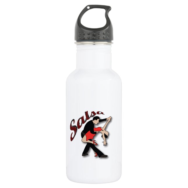 Salsa Dancers 532 Ml Water Bottle (Front)