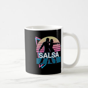 Salsa Dancing Salsa Dancer Retro Coffee Mug
